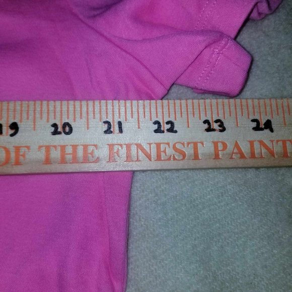 NWT White Stag Women's Pink Crew Neck Short Sleeve Cotton Shirt Top Size XL - Picture 4 of 4